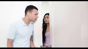 Step Sister Helps Brother Masturbate: Massage Porn