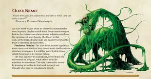 Ooze Beast Pdf Dungeons And Dragons Homebrew Plant Monster Fantasy Monster