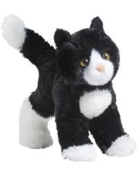 Black And White Cat Beanie Baby Snippy Black And White Cat Cat Plush Stuffed Animal Cat Kitten Cuddle