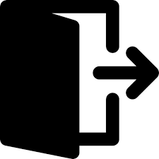 Logout Free Vector Icons Designed By Smashicons In 2021 Free Icons Icon Vector Icons