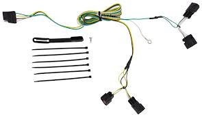 Best connections flat trailer light cable wiring harness 100 feet 14 awg 4 wire cca. Curt T Connector Vehicle Wiring Harness With 4 Pole Flat Trailer Connector Curt Custom Fit Vehicle Wiring 56094