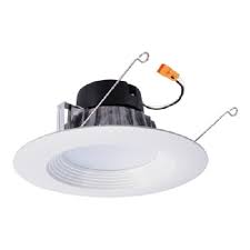 Halo Recessed Lt560wh12935 5 And 6 Retrofit Baffle Trim Led Module 90 Cri 3500k Matte White High Lumen