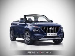 Check Out This Digitally Created Hyundai Venue Convertible Suv By Srk Designs Also Watch The Making Video Of This Rendering Hyundai Suv Bentley Arnage