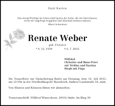 O discuție cu renate weber, avocatul poporului. Traueranzeigen Von Renate Weber Trauer Gedenken