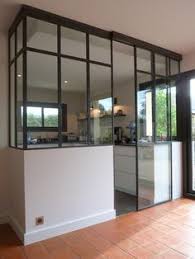 Realisation Sur Mesure De Portes D Interieures Metalliques Bretagne Cuisine Verriere Amenagement Maison Deco Maison