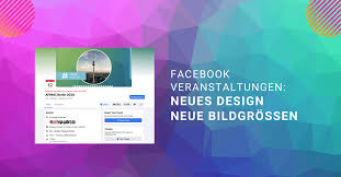 With its prominent position on your page, it's the perfect way for you to express yourself or showcase your brand. Das Neue Design Fur Facebook Events Und Die Passende Bildgrosse Fur Das Titelbild Allfacebook De