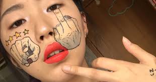 I Found That My Face Is The Best Canvas To Paint And Express Myself