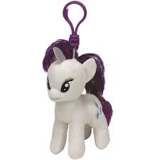 Ty Mon Petit Poney Peluche Porte Cle Rarity 11 Cm Petit Poney Poney Porte Cle