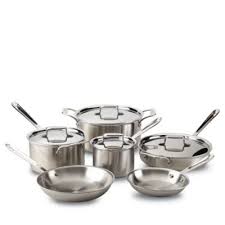 All Clad Brushed D5 Stainless Cookware Sets Kitchen Cookware Bloomingdale S Dishwasher Safe Cookware Cookware Set Stainless Steel Safest Cookware