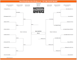 Free eastern vs western conference playoff bracket. 2012 Nba Playoff Bracket Before Visiting The Sportsbook