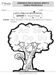 B) menggunakan bahasa melayu dengan baik dan memperkembangkan kemahiran berbahasa dan berkomunikasi. Worksheet Free Huruf Vokal Pdf Flip Ebook Pages 1 8 Anyflip Anyflip