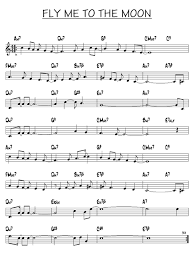 Fly me to the moon was first sung in 1954 by felicia sanders at the blue angel club in manhattan where the composer became m.c. What S Your Favorite Pop Standard Clarinet Sheet Music Trumpet Sheet Music Piano Sheet Music Beginners