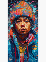 Franklin Saint Sticker