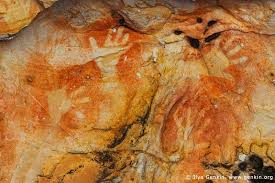 Aboriginal Rock Art Paintings At Ngamadjidj Shelter Grampians National Park Victoria Vic Australia Image Id Ngamadjidi Rock Art Rock Painting Art Art