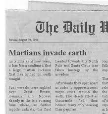 Most news articles are news stories and focus only on the facts but editorials and columns are not an example of a local news story would be an article on a city council meeting. The Newspaper Clipping Generator Create Your Own Fun Newspaper Teaching Writing Classroom Writing Writing