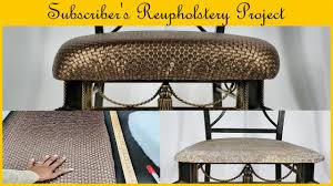 Memory foam dining room chair cushions are probably the most comfortable seats you can find. Upgrade Dining Chairs Replace Flat Foam Seat Cushion How To Upholster Youtube