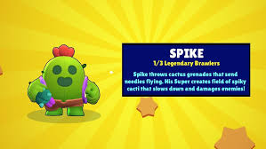 A field of cactus spines that slows down and damages enemies! Just Unlocked Spike After Over A Year Of Playing The Game Brawlstars