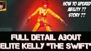 She is available at the store for 2000 cash. Elite Kelly The Swift Ability Story Garena Free Fire Pro Genius Gamer Youtube