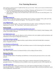 Free homework help for college students. Free Tutoring Websites Farmington Public Schools