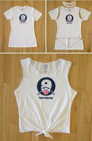 15 Fantastic Ways To Alter T Shirts And Tank Tops To Get Ready For Summer Diy Clothes T Shirt Diy Crop Top Diy Tutorial