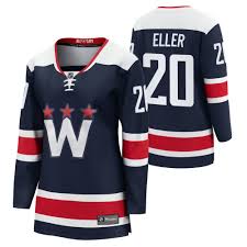 In the past, the team has worn its traditional home whites on weekdays at home, its traditional road grays on weekdays while away, its red alternate uniforms on weekends. Women Washington Capitals Lars Eller 2020 21 Navy Alternate Third Premier Jersey