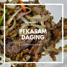 Daging pekasam resepi arwah ma tercinta, semoga arwah ma dan ayah dirahmati oleh allah swt di alam sana. Myasamgelugor Pekasam Ikan Minat Sangat Ye Dah Pernah Try Pekasam Daging Simple Je Cara Buat Boleh Follow Step Ni Resepi Pekasam Daging Daging Dihiris Nipis Sebesar Tapak Tangan Garam Kasar
