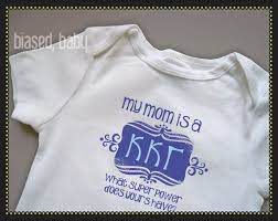 Kappa Kappa Gamma Mommy Funny Baby Gift By Biasedbaby On Etsy 16 00 Funny Baby Gifts Funny Babies Mommy Humor