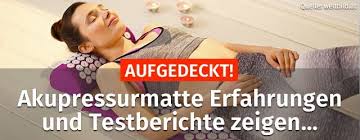 Wir erklären alles wissenswerte über die akupressurmatte. Aufgedeckt Akupressurmatte Erfahrungen Tests Zeigen