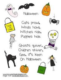 A Simple Halloween Poem Halloween Poems For Kids Halloween Poems Halloween Elementary