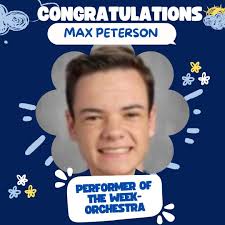 Performer of the Week- Max Peterson