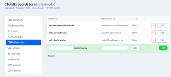 For example, you can use a cname record to redirect users to your corporate yandex.mail when they open an address. What Is A Cname Record How Do I Create Change It Combell Support