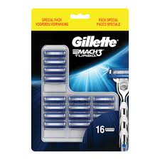 The gillette mach3® turbo razor delivers a close, comfortable shave. Gillette Blades Mach 3 Turbo 16 S Dis Chem