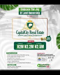 AMAZING INVESTORS CAPITAL CITY ROYAL ESTATE ISIOKPO