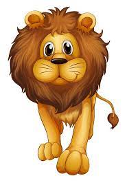 Pin By Valeria Gy On Lions Tigers Animal Drawings Cartoon Animals Animal Clipart