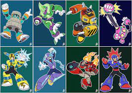 Daily Rockman Rockman 11 Robot Masters By Iandimas On Deviantart In 2020 Mega Man Man Character Robot