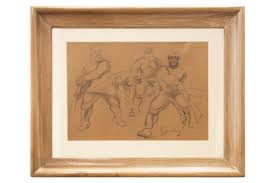 Sold at Auction: Albin Egger-Lienz, Albin Egger- Lienz, (1868- 1926),  Imperial Hunter