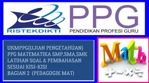 Check spelling or type a new query. Kisi Kisi Soal Ujian Guru Matematika Di Ppg Jawabanku Id