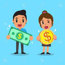 See cartoon people holding money stock video clips. Cartoon Business People Holding Money Royalty Free Cliparts Vectors And Stock Illustration Image 48757769