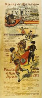 Plaza De Toros Arenas De Barcelona 29 De Junio Y 5 De Julio De 1900 Spagna Graie