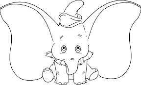 Big ears, curved tusks, with a lovely chubby body. Baby Elephant Coloring Pages For Kindergarten Activity Shelter