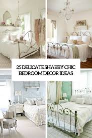 Shabby chic living room ideas. 25 Delicate Shabby Chic Bedroom Decor Ideas Shelterness