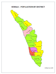 All efforts have been made to make this image accurate. Kerala Heat Map By District Free Excel Template For Data Visualisation Indzara