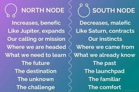Meanings Of The The North Node Versus The South Node Rahu And Ketu Birth Chart Astrology Astrology Learn Astrology