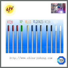 Wp Pure Tungsten Wolfram Electrodes Welding For Aluminium