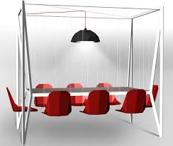 Duffy London Swing Chair Dining Table But What S More Fun Is Imaging It As The Coolest Boardroom Ever Swing Table Room Swing Dining Room Design