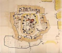 This map shows points of interest in osaka castle. Manuscript Plan Of Osaka Castle Japan Pen And Black Ink With Watercolor On Nine Sheets By Japanese School Art Nbsp Nbsp Print Nbsp Nbsp Poster Wittenborn Art Books