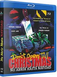 Don't Open Till Christmas [Blu-ray] (Region B): Amazon.co.uk: Edmund  Purdom, Alan Lake, Belinda Mayne, Mark Jones, Gerry Sundquist, Kelly Baker,  Kevin Lloyd, Caroline Munro, Edmund Purdom: DVD & Blu-ray