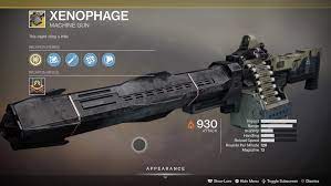 Reddit users discover odd text strings in the description for the new warmind armor sets for destiny 2 that. Destiny 2 How To Get Xenophage Playstation Universe