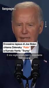 Nuova raffica di gaffe per Joe Biden., L'inquilino della Casa Bianca  davanti ai giornalisti ha presentato il presidente ucraino Zelensky sul  palco del vertice Nato come "Putin". Biden si è ripreso ...