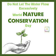 Conservation agencies in the uk are concerned that climate change, especially its potential effects on mountain plateaus and marine life, threaten much of the fauna of scotland. World Nature Conservation Day Quotes Slogan On Nature Conservation Day